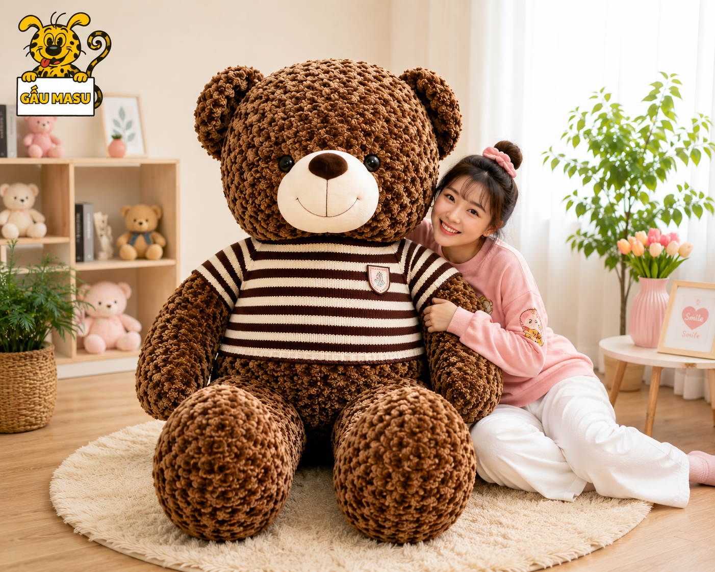 Gấu Bông Teddy Áo Len