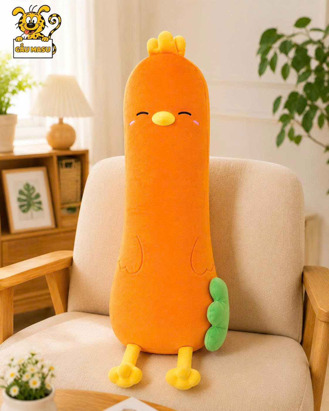 Gấu Bông Rau Củ Ôm Ngủ