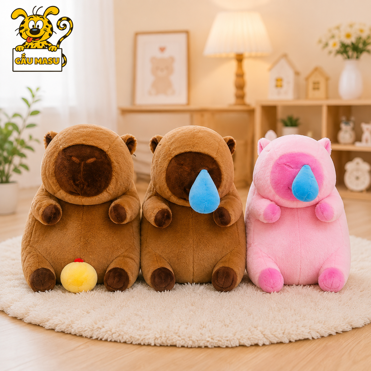 Gấu Bông Capy bara