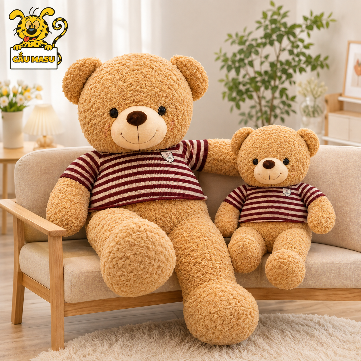 Gấu Bông Teddy Áo Len